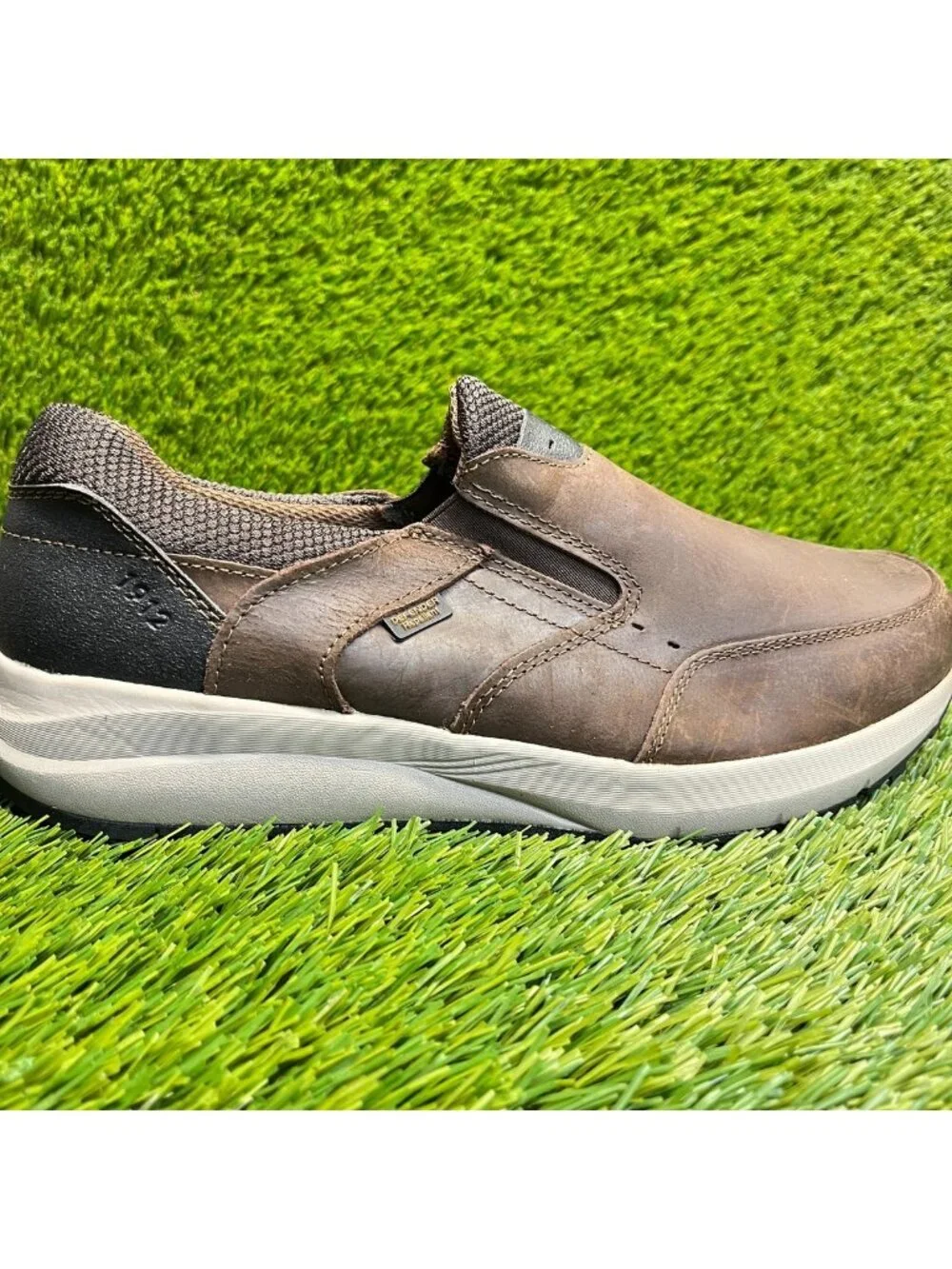 Nunn Bush Excursion Mens Size 8.5M Brown Casual Classic Moc Toe Slip On Shoes